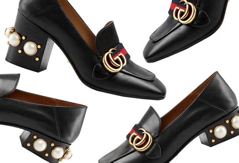 scarpe gucci donna 2016 con tacco e cinturino|Scarpe Gucci per l'Autunno.